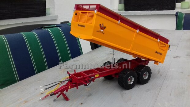 Jan Veenhuis Tandem as Landbouw Kipper JVLK 19000 Bouwpakket 1:32 (HTD)  SUPERSALE             