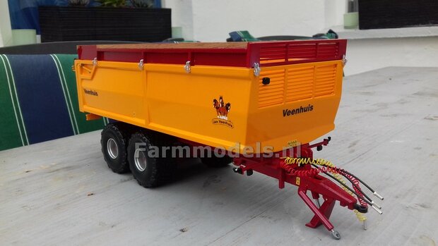 Jan Veenhuis Tandem as Landbouw Kipper JVLK 19000 Bouwpakket 1:32 (HTD)  SUPERSALE             