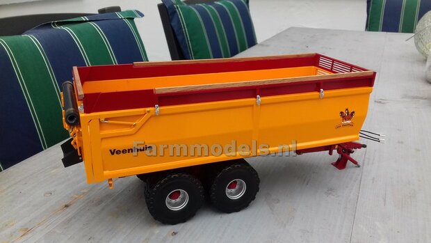 Jan Veenhuis Tandem as Landbouw Kipper JVLK 19000 Bouwpakket 1:32 (HTD)  SUPERSALE             