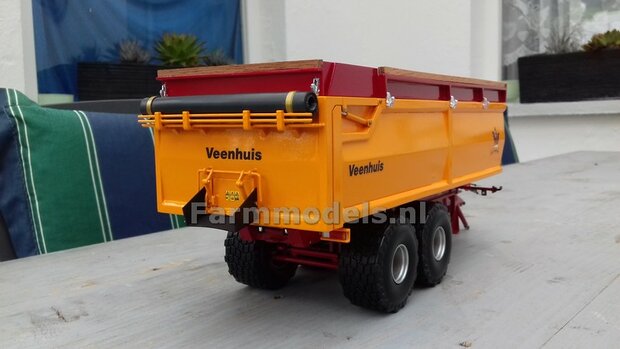 Jan Veenhuis Tandem as Landbouw Kipper JVLK 19000 Bouwpakket 1:32 (HTD)  SUPERSALE             