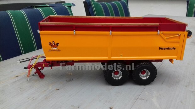 Jan Veenhuis Tandem as Landbouw Kipper JVLK 19000 Bouwpakket 1:32 (HTD)  SUPERSALE             