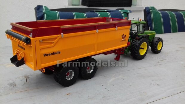 Jan Veenhuis Tandem as Landbouw Kipper JVLK 19000 Bouwpakket 1:32 (HTD)  SUPERSALE             