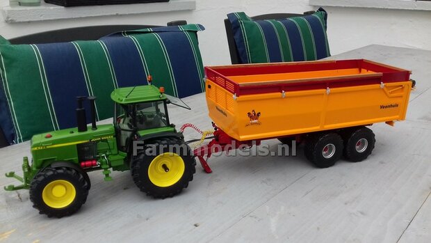 Jan Veenhuis Tandem as Landbouw Kipper JVLK 19000 Bouwpakket 1:32 (HTD)  SUPERSALE             