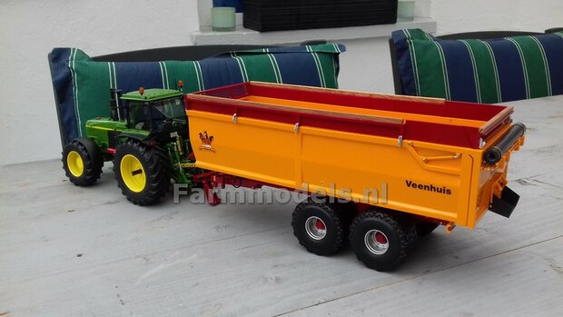 Jan Veenhuis Tandem as Landbouw Kipper JVLK 19000 Bouwpakket 1:32 (HTD)  SUPERSALE             