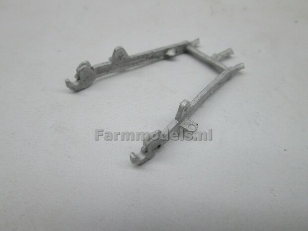 Heflatten set Weise Toys Upgrade, Die Cast Blanc geleverd, lengte ong. 35,3 mm, geschikt voor o.a. Fendt 927/ 930 Weise Toys  1:32                        