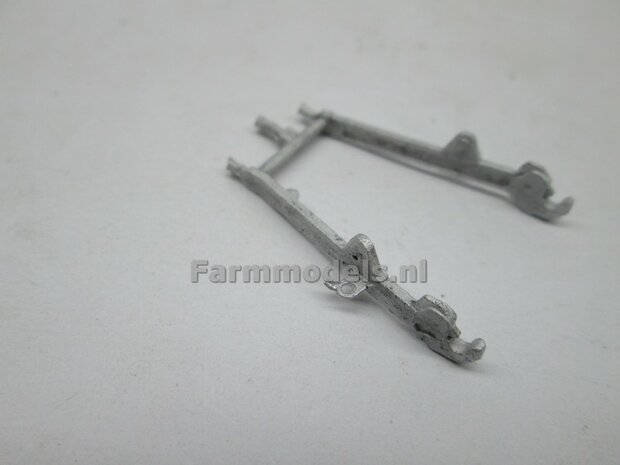 Heflatten set Weise Toys Upgrade, Die Cast Blanc geleverd, lengte ong. 35,3 mm, geschikt voor o.a. Fendt 927/ 930 Weise Toys  1:32                        