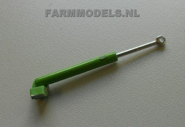 Cilinder + bevestiging steun, Groen of Grijs lengte in= 30 mm, lengte uit= 50 mm, &Oslash; = 3.5 mm                       