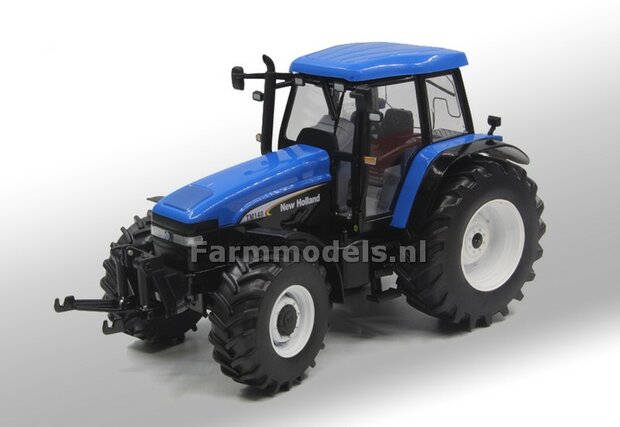 New Holland TM140 met fronthef en frontgewicht 1:32 Replicagri REP242