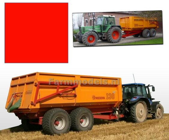 Miedema ROOD OUD - Farmmodels series Spuitbus / Spraypaint - Farmmodels series = Industrie lak, 400ml. ook voor 1:1 zeer geschikt!! 