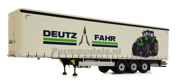 DEUTZ PACTON Schuifzeil Trailer + FREE GIFT 1:32 Marge Models MM1902-01-09 