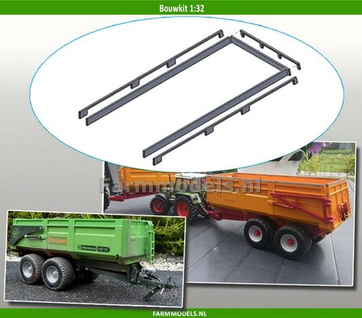 Opzetschot laag BOUWKIT t.b.v. Miedema tandemasser ROS 1:32 (HTD)