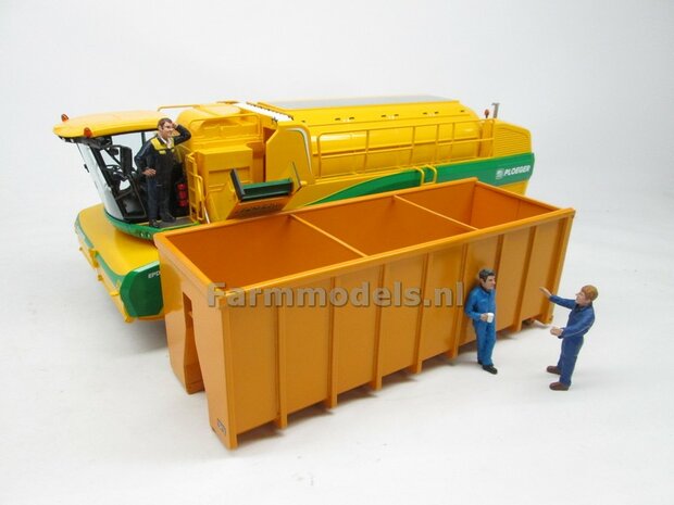 Conserven Container t.b.v. haakarm carrier / vrachtwagen BOUWKIT, 1:32 (HTD)