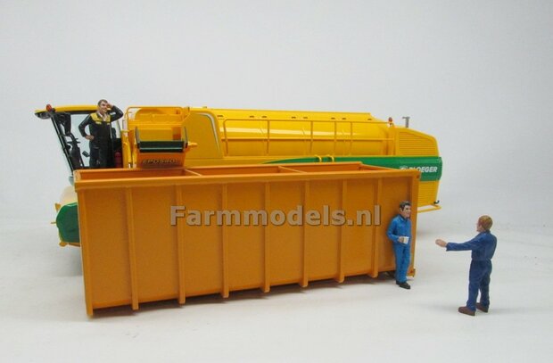 Conserven Container t.b.v. haakarm carrier / vrachtwagen BOUWKIT, 1:32 (HTD)  