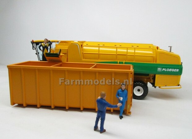 Conserven Container t.b.v. haakarm carrier / vrachtwagen BOUWKIT, 1:32 (HTD)