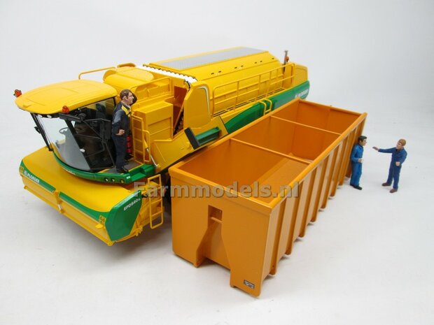 Conserven Container t.b.v. haakarm carrier / vrachtwagen BOUWKIT, 1:32 (HTD)  