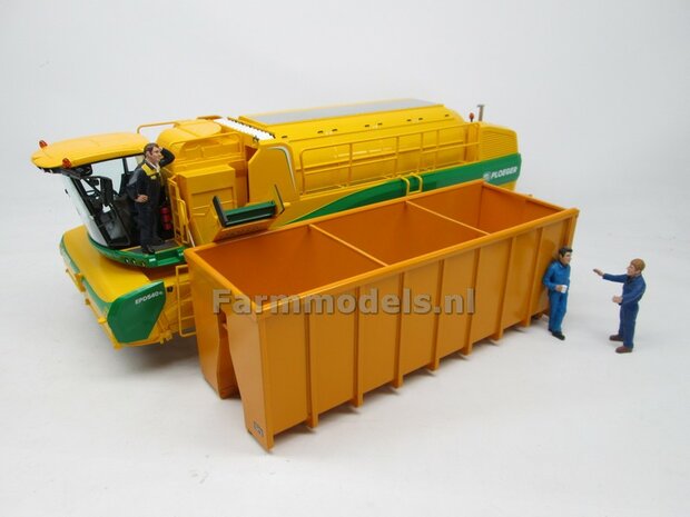 Conserven Container t.b.v. haakarm carrier / vrachtwagen BOUWKIT, 1:32 (HTD)  