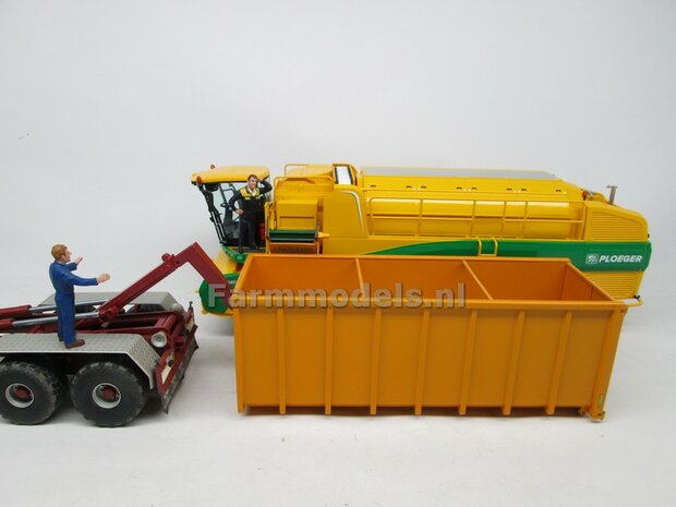 Conserven Container t.b.v. haakarm carrier / vrachtwagen BOUWKIT, 1:32 (HTD)