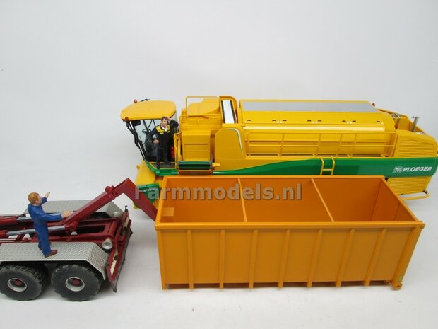 Conserven Container t.b.v. haakarm carrier / vrachtwagen BOUWKIT, 1:32 (HTD)  