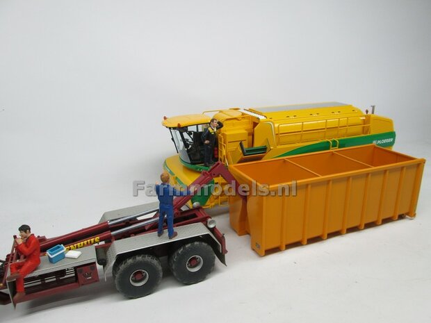 Conserven Container t.b.v. haakarm carrier / vrachtwagen BOUWKIT, 1:32 (HTD)  