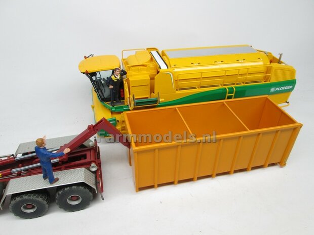 Conserven Container t.b.v. haakarm carrier / vrachtwagen BOUWKIT, 1:32 (HTD)  