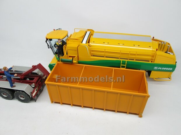 Conserven Container t.b.v. haakarm carrier / vrachtwagen BOUWKIT, 1:32 (HTD)