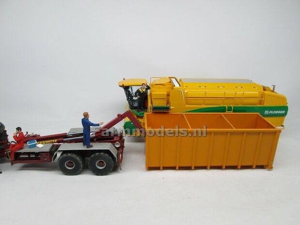 Conserven Container t.b.v. haakarm carrier / vrachtwagen BOUWKIT, 1:32 (HTD)  