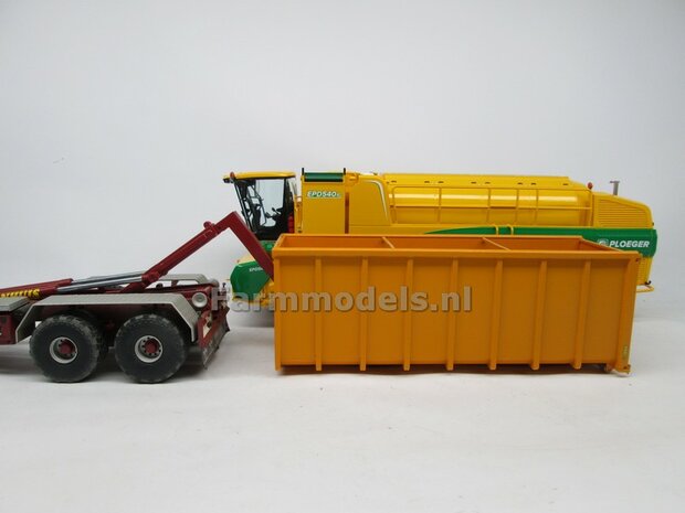 Conserven Container t.b.v. haakarm carrier / vrachtwagen BOUWKIT, 1:32 (HTD)  