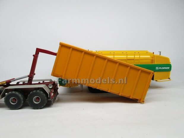 Conserven Container t.b.v. haakarm carrier / vrachtwagen BOUWKIT, 1:32 (HTD)