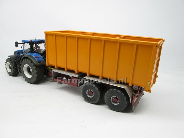 Conserven Container t.b.v. haakarm carrier / vrachtwagen BOUWKIT, 1:32 (HTD)  