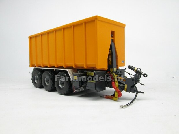 Conserven Container t.b.v. haakarm carrier / vrachtwagen BOUWKIT, 1:32 (HTD)  