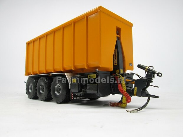 Conserven Container t.b.v. haakarm carrier / vrachtwagen BOUWKIT, 1:32 (HTD)