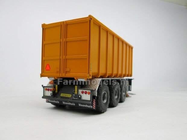 Conserven Container t.b.v. haakarm carrier / vrachtwagen BOUWKIT, 1:32 (HTD)  