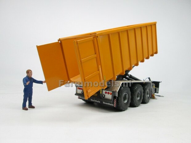 Conserven Container t.b.v. haakarm carrier / vrachtwagen BOUWKIT, 1:32 (HTD)  