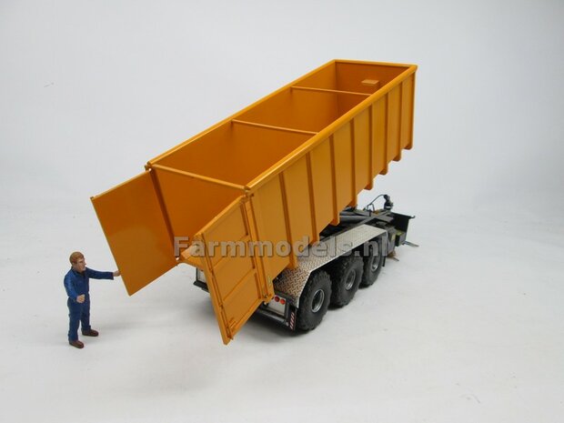 Conserven Container t.b.v. haakarm carrier / vrachtwagen BOUWKIT, 1:32 (HTD)  