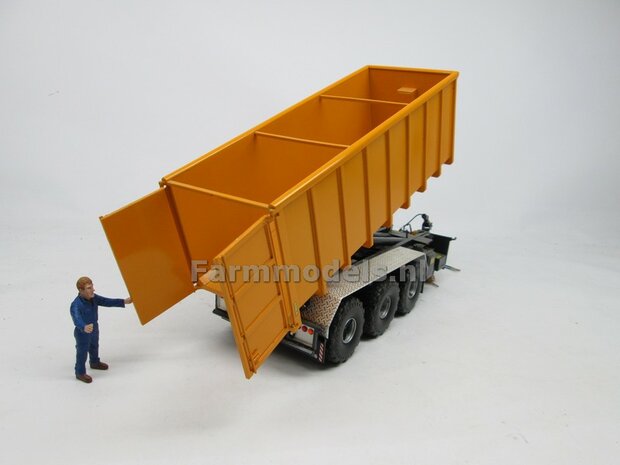 Conserven Container t.b.v. haakarm carrier / vrachtwagen BOUWKIT, 1:32 (HTD)