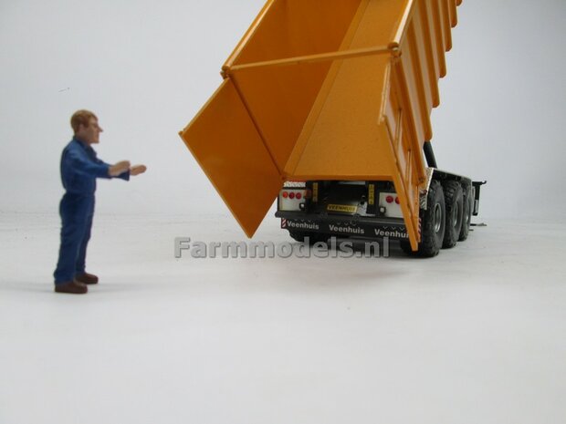 Conserven Container t.b.v. haakarm carrier / vrachtwagen BOUWKIT, 1:32 (HTD)