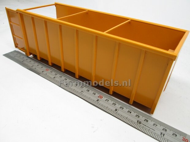 BOUWKIT: Conserven Container t.b.v. haakarm carrier / vrachtwagen  1:32 