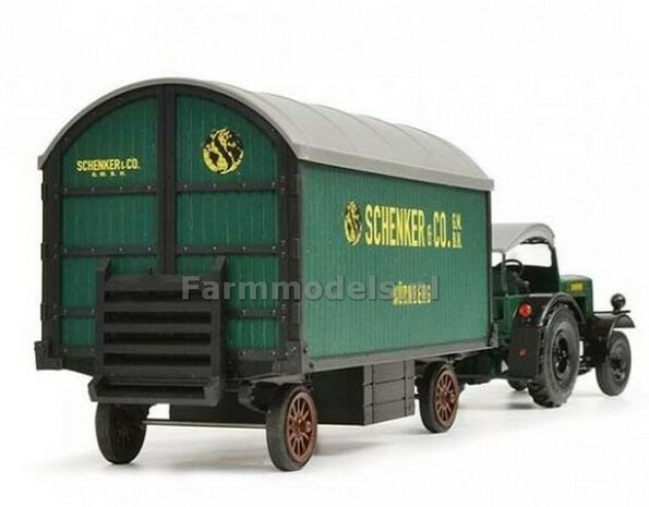 SCHENKER Deutz F3 met wagen Schenker Limited Edition 500 stuks 1:32 Schuco SCH7819    NB2B  MEGA SALE