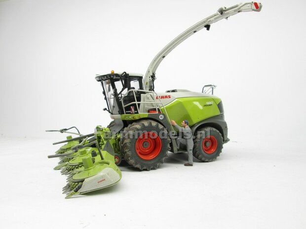 VOORBEELD FOTOS  Rebuilt: Claas Jaguar 980 met Orbis 750 op brede Trelleborg banden 1:32 MargeModels MM1914-R