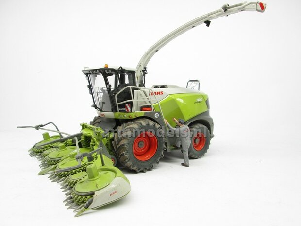 VOORBEELD FOTOS  Rebuilt: Claas Jaguar 980 met Orbis 750 op brede Trelleborg banden 1:32 MargeModels MM1914-R