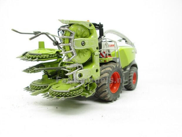 VOORBEELD FOTOS  Rebuilt: Claas Jaguar 980 met Orbis 750 op brede Trelleborg banden 1:32 MargeModels MM1914-R