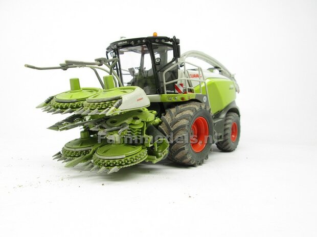 VOORBEELD FOTOS  Rebuilt: Claas Jaguar 980 met Orbis 750 op brede Trelleborg banden 1:32 MargeModels MM1914-R