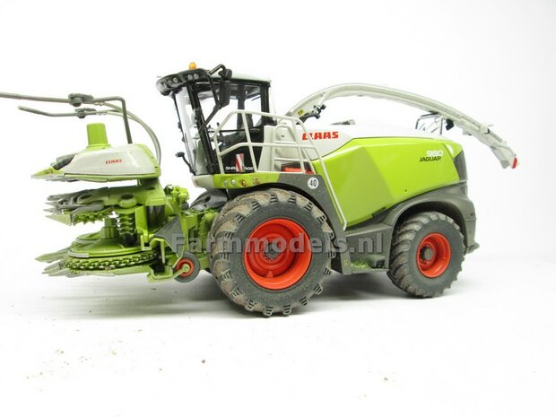 VOORBEELD FOTOS  Rebuilt: Claas Jaguar 980 met Orbis 750 op brede Trelleborg banden 1:32 MargeModels MM1914-R