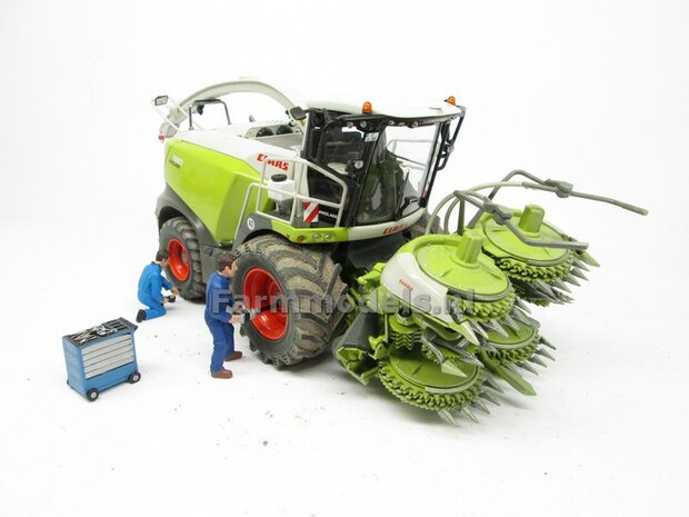 VOORBEELD FOTOS  Rebuilt: Claas Jaguar 980 met Orbis 750 op brede Trelleborg banden 1:32 MargeModels MM1914-R