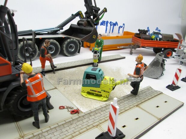 Ammann APH 6530 Trilplaat, zware uitvoering, hoog gedetaileerd, LIM. ED.  