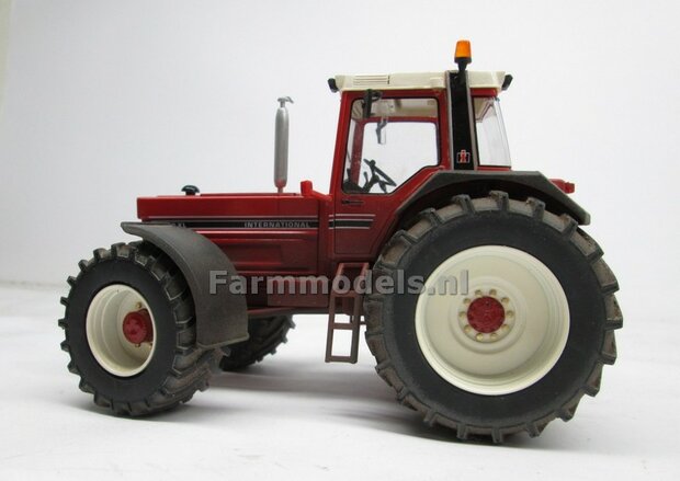 &Oslash; 61 x 25 mm: CASE IH 1455 &amp; IH WIKING: 2x Brede Banden + ALUMINIUM velgen BLANK geleverd 1:32 Farmmodels Custom Line Series 