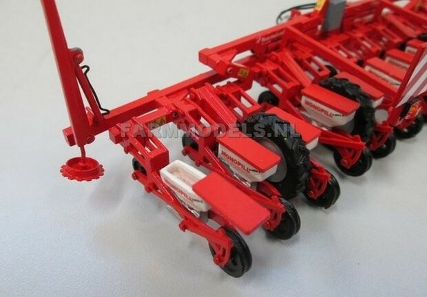 12x MONOPILL e-drive II (Kverneland) logo op Transparant (6x links &amp; 6x rechts) Pr&eacute;-Cut Decals 1:32 Farmmodels.nl