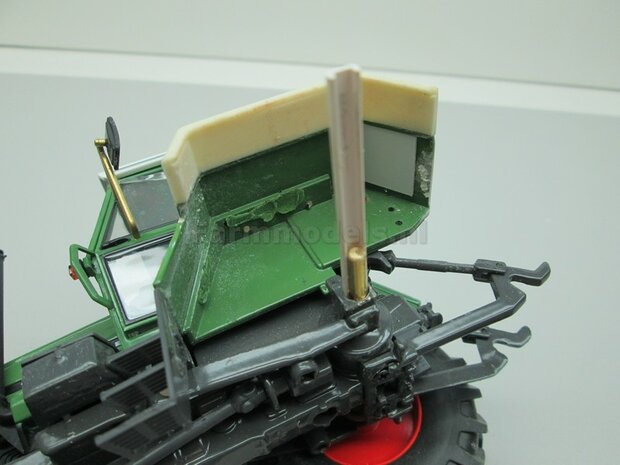 &Oslash; 58 x 28 mm: FENDT 612- 615 WeiseToys: 2x Brede banden + ALUMINIUM velgen BLANK &Oslash;3 mm as + U-profiel geleverd 1:32 Farmmodels Custom Line Series   