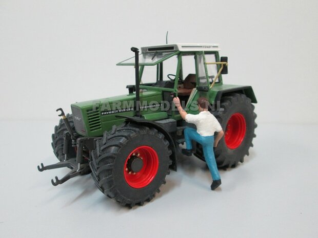 &Oslash; 58 x 28 mm: FENDT 612- 615 WeiseToys: 2x Brede banden + ALUMINIUM velgen BLANK &Oslash;3 mm as + U-profiel geleverd 1:32 Farmmodels Custom Line Series   