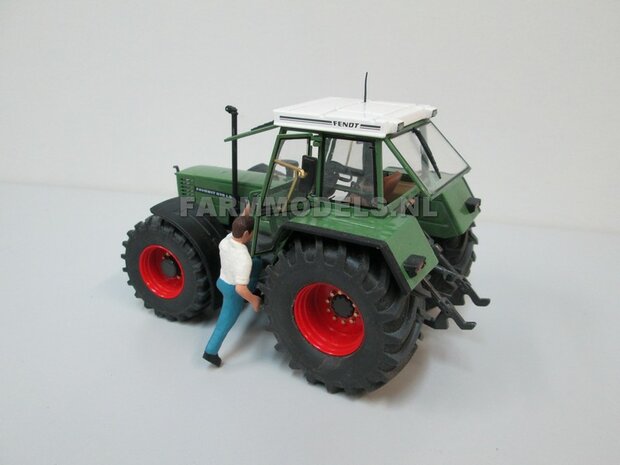&Oslash; 58 x 28 mm: FENDT 612- 615 WeiseToys: 2x Brede banden + ALUMINIUM velgen BLANK &Oslash;3 mm as + U-profiel geleverd 1:32 Farmmodels Custom Line Series   